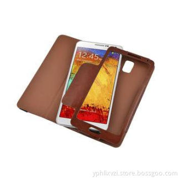 Wallet Samsung Note 3 n9000 Genuine Leather Mobile Phone Ca